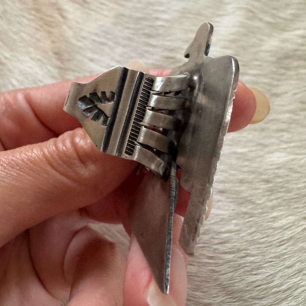 Sterling Silver Thunderbird Ring - image 8